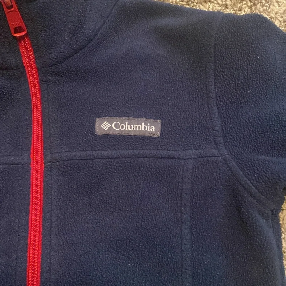 Columbia Boys Fleece Jacket Navy XS